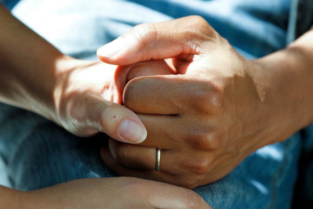 Patient receiving supportive care